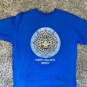 Aztec calendar shirt